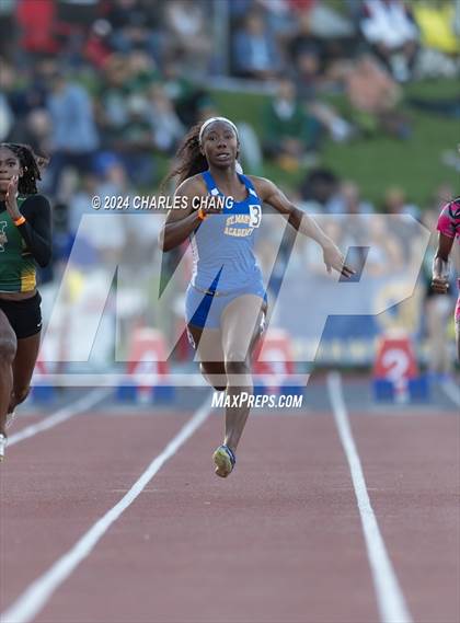 Thumbnail 1 in CIF State Championships (100m Qualifying) photogallery.