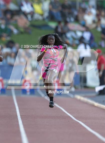 Thumbnail 1 in CIF State Championships (100m Qualifying) photogallery.