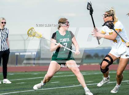 Thumbnail 2 in Conifer vs Green Mountain (Dakota Ridge High School) photogallery.