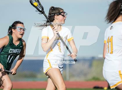 Thumbnail 3 in Conifer vs Green Mountain (Dakota Ridge High School) photogallery.