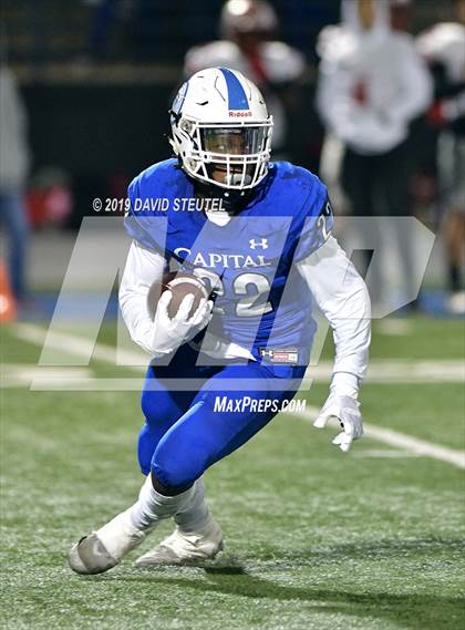 Thumbnail 2 in Antelope @ Capital Christian (CIF SJS D3 Playoffs) photogallery.