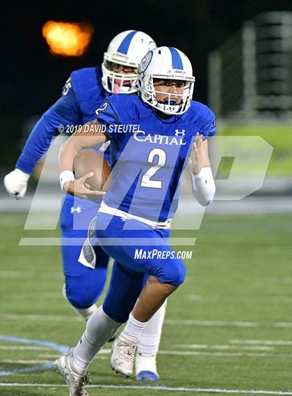 Thumbnail 2 in Antelope @ Capital Christian (CIF SJS D3 Playoffs) photogallery.