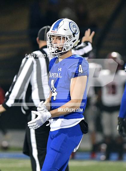 Thumbnail 1 in Antelope @ Capital Christian (CIF SJS D3 Playoffs) photogallery.