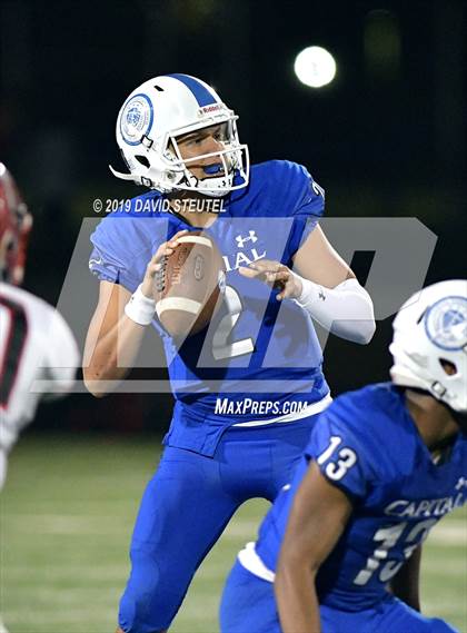 Thumbnail 1 in Antelope @ Capital Christian (CIF SJS D3 Playoffs) photogallery.