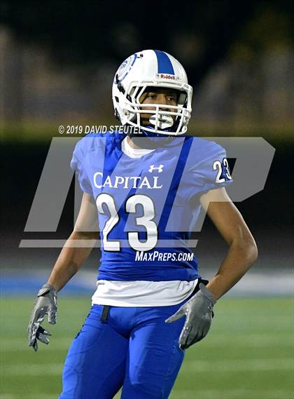 Thumbnail 3 in Antelope @ Capital Christian (CIF SJS D3 Playoffs) photogallery.
