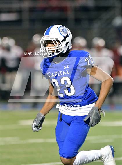 Thumbnail 3 in Antelope @ Capital Christian (CIF SJS D3 Playoffs) photogallery.