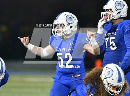 Thumbnail 1 in Antelope @ Capital Christian (CIF SJS D3 Playoffs) photogallery.