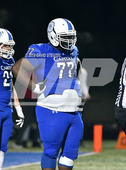 Thumbnail 2 in Antelope @ Capital Christian (CIF SJS D3 Playoffs) photogallery.