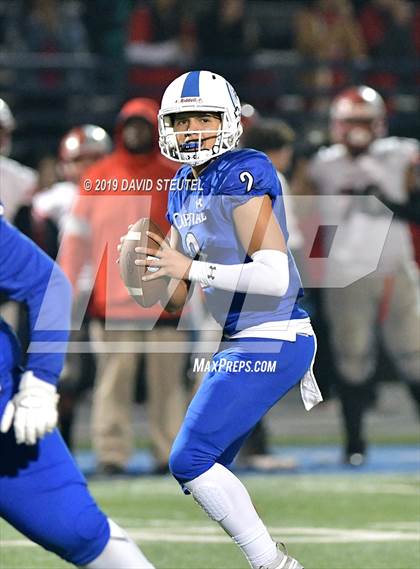 Thumbnail 2 in Antelope @ Capital Christian (CIF SJS D3 Playoffs) photogallery.
