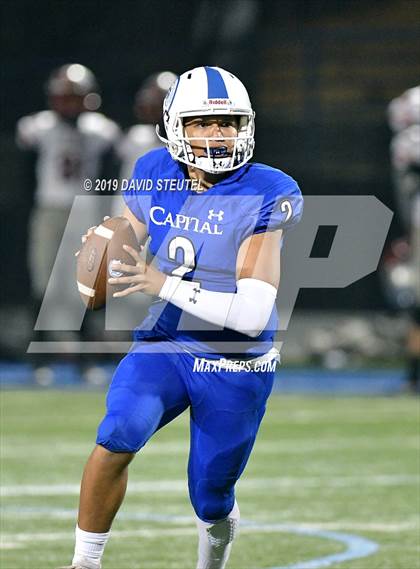 Thumbnail 3 in Antelope @ Capital Christian (CIF SJS D3 Playoffs) photogallery.