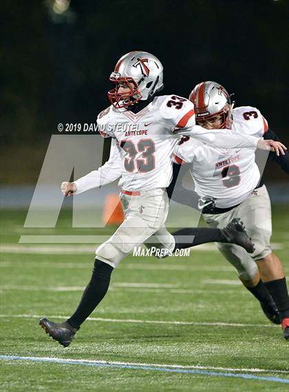 Thumbnail 3 in Antelope @ Capital Christian (CIF SJS D3 Playoffs) photogallery.