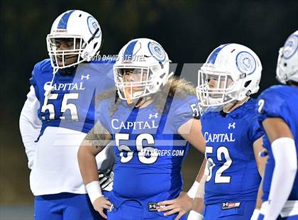 Thumbnail 3 in Antelope @ Capital Christian (CIF SJS D3 Playoffs) photogallery.