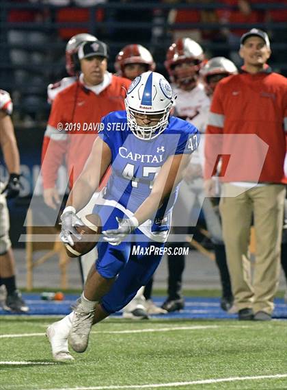 Thumbnail 2 in Antelope @ Capital Christian (CIF SJS D3 Playoffs) photogallery.