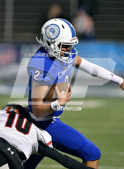 Thumbnail 1 in Antelope @ Capital Christian (CIF SJS D3 Playoffs) photogallery.