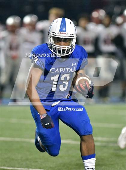 Thumbnail 1 in Antelope @ Capital Christian (CIF SJS D3 Playoffs) photogallery.