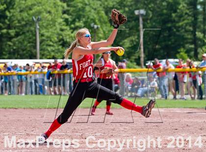 Thumbnail 2 in Fort Ann vs. Heuvelton Central (NYSPHSAA Class D Final) photogallery.
