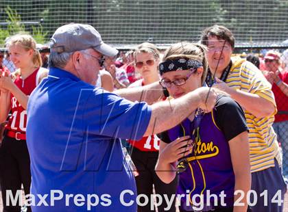 Thumbnail 3 in Fort Ann vs. Heuvelton Central (NYSPHSAA Class D Final) photogallery.