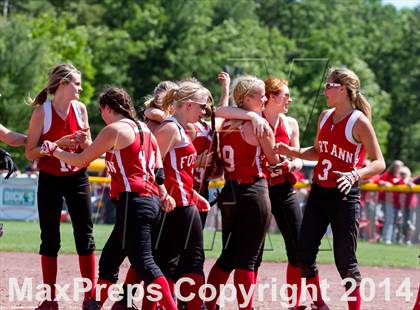 Thumbnail 1 in Fort Ann vs. Heuvelton Central (NYSPHSAA Class D Final) photogallery.