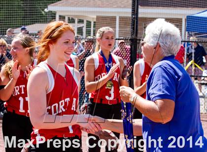 Thumbnail 1 in Fort Ann vs. Heuvelton Central (NYSPHSAA Class D Final) photogallery.