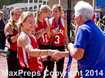 Thumbnail 2 in Fort Ann vs. Heuvelton Central (NYSPHSAA Class D Final) photogallery.