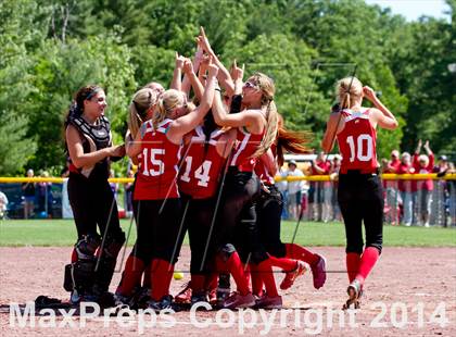 Thumbnail 3 in Fort Ann vs. Heuvelton Central (NYSPHSAA Class D Final) photogallery.