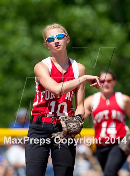 Thumbnail 1 in Fort Ann vs. Heuvelton Central (NYSPHSAA Class D Final) photogallery.