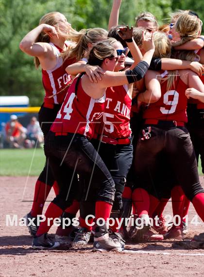 Thumbnail 3 in Fort Ann vs. Heuvelton Central (NYSPHSAA Class D Final) photogallery.