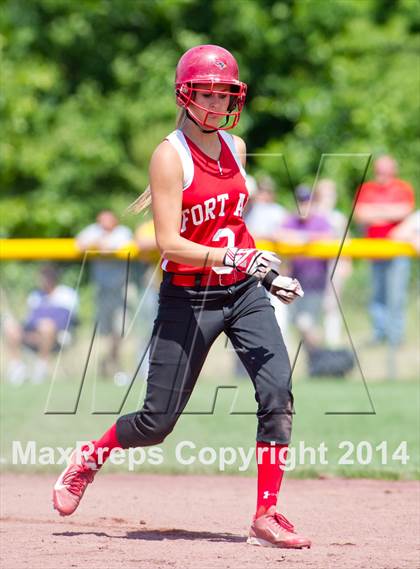 Thumbnail 2 in Fort Ann vs. Heuvelton Central (NYSPHSAA Class D Final) photogallery.