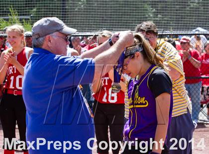 Thumbnail 2 in Fort Ann vs. Heuvelton Central (NYSPHSAA Class D Final) photogallery.