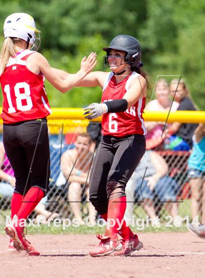 Thumbnail 2 in Fort Ann vs. Heuvelton Central (NYSPHSAA Class D Final) photogallery.