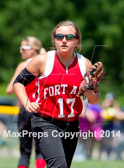 Thumbnail 3 in Fort Ann vs. Heuvelton Central (NYSPHSAA Class D Final) photogallery.