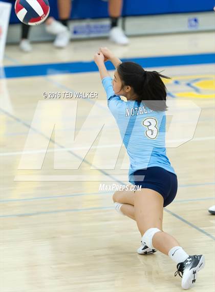 Thumbnail 2 in St. Ignatius vs. Notre Dame (CIF CCS Playoffs) photogallery.