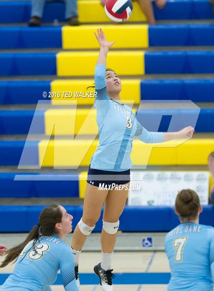 Thumbnail 2 in St. Ignatius vs. Notre Dame (CIF CCS Playoffs) photogallery.