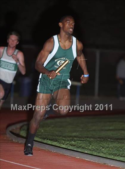 Thumbnail 1 in Woody Wilson Invitational (Boys Track Events) photogallery.