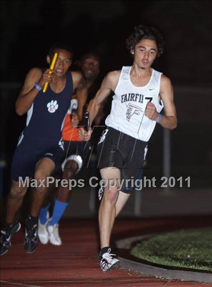 Thumbnail 1 in Woody Wilson Invitational (Boys Track Events) photogallery.