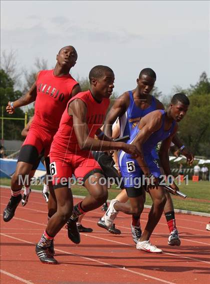 Thumbnail 1 in Woody Wilson Invitational (Boys Track Events) photogallery.