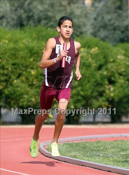 Thumbnail 1 in Woody Wilson Invitational (Boys Track Events) photogallery.