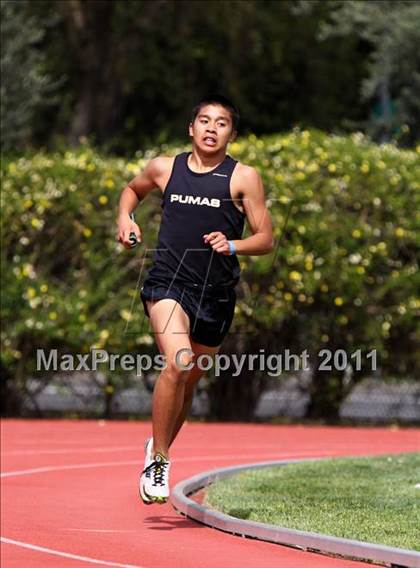 Thumbnail 1 in Woody Wilson Invitational (Boys Track Events) photogallery.