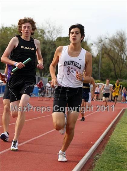 Thumbnail 2 in Woody Wilson Invitational (Boys Track Events) photogallery.