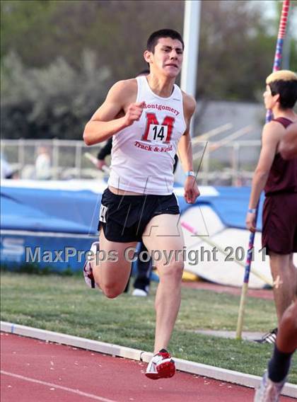 Thumbnail 1 in Woody Wilson Invitational (Boys Track Events) photogallery.