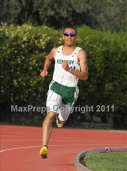 Thumbnail 2 in Woody Wilson Invitational (Boys Track Events) photogallery.