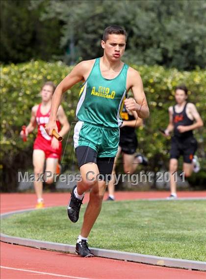 Thumbnail 1 in Woody Wilson Invitational (Boys Track Events) photogallery.