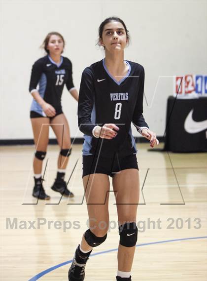 Thumbnail 3 in Desert Ridge vs. Veritas Prep (Nike Tournament of Champions) photogallery.