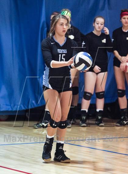 Thumbnail 1 in Desert Ridge vs. Veritas Prep (Nike Tournament of Champions) photogallery.