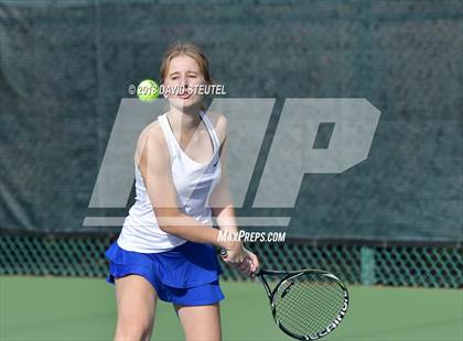 Thumbnail 3 in Rocklin vs. Cupertino (CIF NorCal Regional Team Tennis Championships) photogallery.