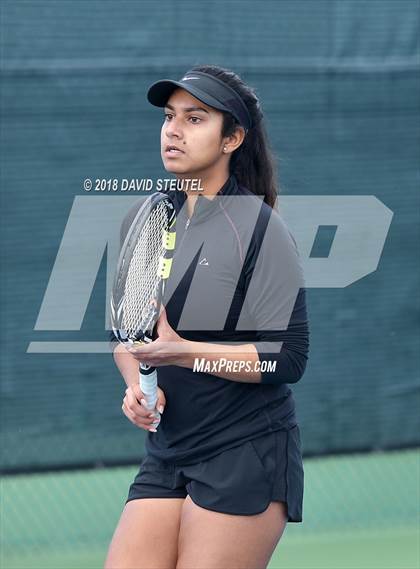 Thumbnail 2 in Rocklin vs. Cupertino (CIF NorCal Regional Team Tennis Championships) photogallery.