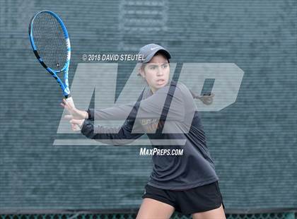 Thumbnail 3 in Rocklin vs. Cupertino (CIF NorCal Regional Team Tennis Championships) photogallery.