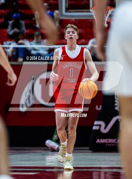 Thumbnail 2 in American Fork vs. Corner Canyon (UHSAA 6A Quarterfinal) photogallery.