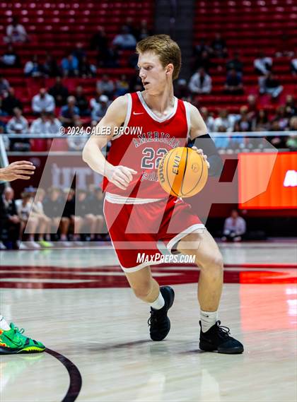 Thumbnail 2 in American Fork vs. Corner Canyon (UHSAA 6A Quarterfinal) photogallery.