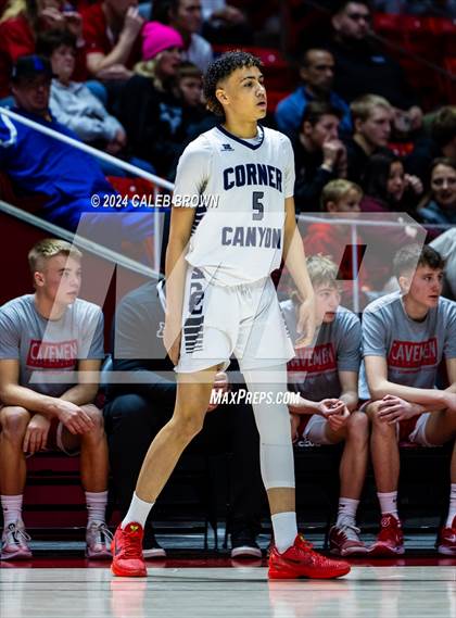 Thumbnail 2 in American Fork vs. Corner Canyon (UHSAA 6A Quarterfinal) photogallery.